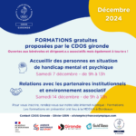 À vos agendas ! Formations du CDOS Gironde - Décembre 2024