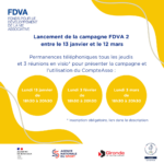 Lancement de la campagne FDVA