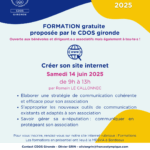 À vos agendas ! Formation du CDOS Gironde - Juin 2025