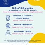 À vos agendas ! Formation du CDOS Gironde - Juin 2026